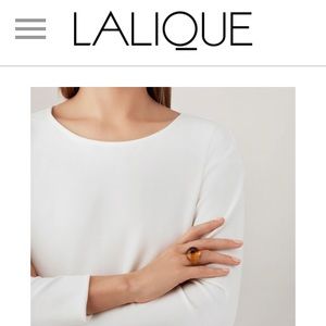 Lalique Cabochon Ring